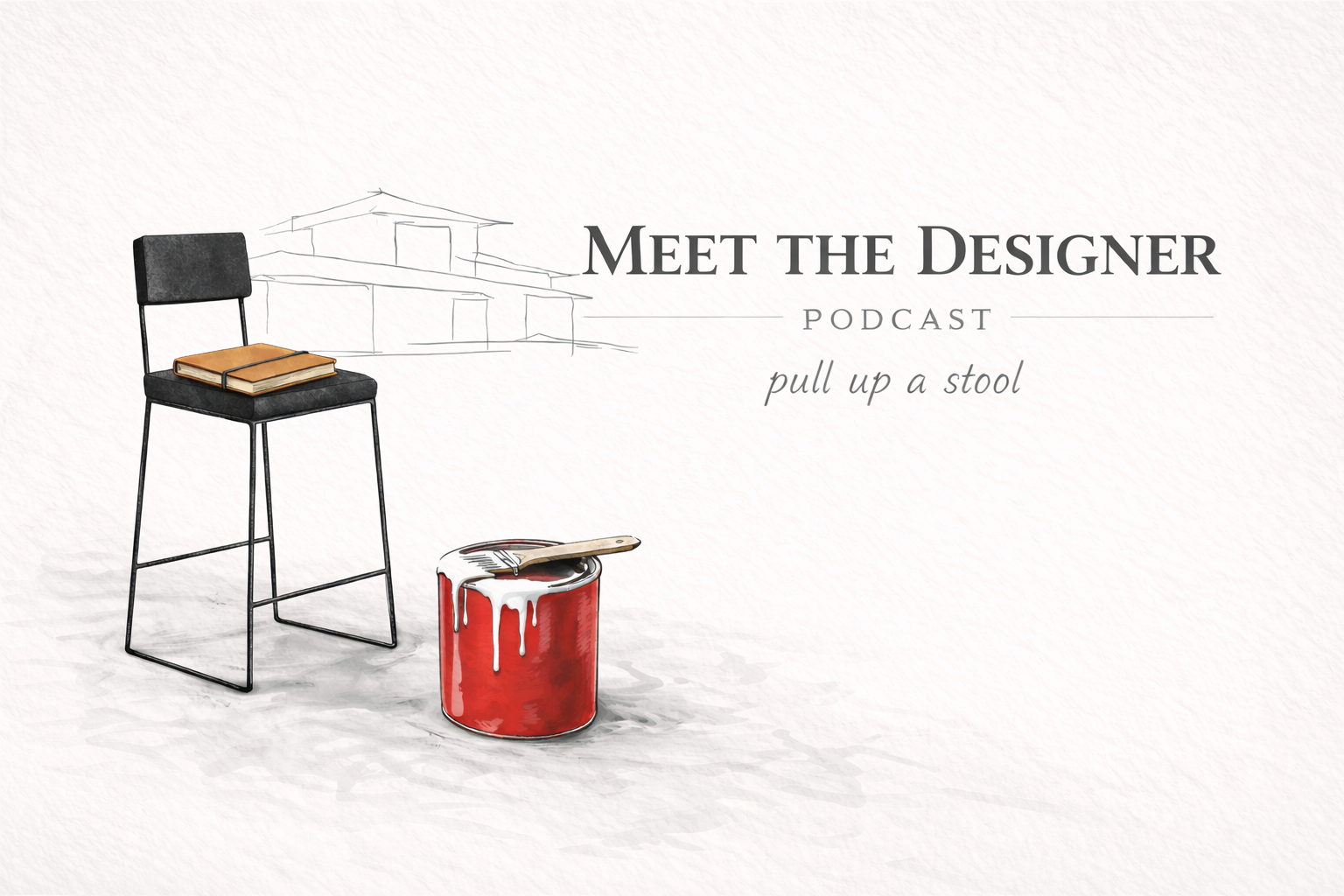 meet the designer podcast poster 